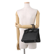 将图像加载到图库查看器中,HERMES Birkin Black Togo Leather Size 25