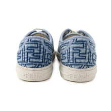 Load image into Gallery viewer, FENDI Domino Sneakers Blue8E8325 Denim Size 37