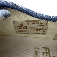 Load image into Gallery viewer, FENDI Domino Sneakers Blue8E8325 Denim Size 37