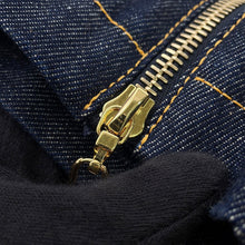 将图像加载到图库查看器中,LOUIS VUITTON Denim Coat Size 38 Blue Cotton100%