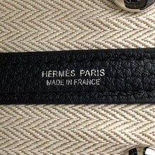Load image into Gallery viewer, HERMES Neo Garden Black Negonda Leather Size 23