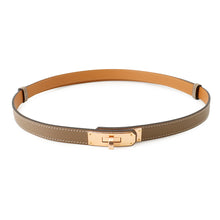 Load image into Gallery viewer, HERMES Kelly Belt Etoupe Epsom