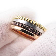 Load image into Gallery viewer, Boucheron Quatre Classic Ring Small Size T49/#9JRG00290 K18YG K18PG K18WG BrownPVD