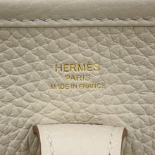 将图像加载到图库查看器中,HERMES Evelyne3 Craie Taurillon Clemence Size 23