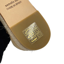 Load image into Gallery viewer, HERMES Espadrilles Elda Beige・Camel Chevre Veroa Size 37