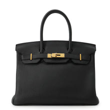 将图像加载到图库查看器中,HERMES Birkin Black Togo Leather Size 30