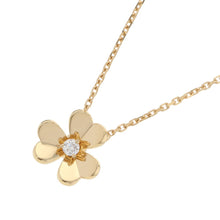 Load image into Gallery viewer, Van Cleef & Arpels Frivole Necklace Size MiniVCARP0J100 18K Yellow Gold