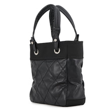 将图像加载到图库查看器中,CHANEL Paris-Biarritz Tote Bag BlackA34208 PVC Leather Size PM