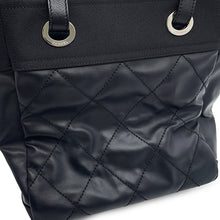 将图像加载到图库查看器中,CHANEL Paris-Biarritz Tote Bag BlackA34208 PVC Leather Size PM
