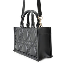 Load image into Gallery viewer, Dior Book Tote Mini Macro Cannage BlackS5573OWHP Calf Leather