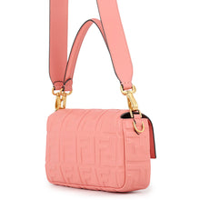 将图像加载到图库查看器中,FENDI Zucca mamma bucket Pink8BR600 Leather