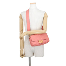 将图像加载到图库查看器中,FENDI Zucca mamma bucket Pink8BR600 Leather