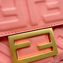 将图像加载到图库查看器中,FENDI Zucca mamma bucket Pink8BR600 Leather