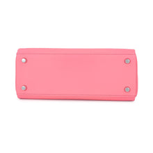 将图像加载到图库查看器中,HERMES Kelly Retourne Rose Azalee Swift Leather Size 25