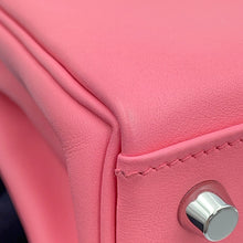 将图像加载到图库查看器中,HERMES Kelly Retourne Rose Azalee Swift Leather Size 25