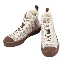 将图像加载到图库查看器中,Dior B23 High-Top Sneakers Beige/Brown3SH118ZMK Fabric Rubber Size 41