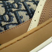 将图像加载到图库查看器中,Dior B27 Low-Top Sneakers Beige/Brown3SN272ZIR Canvas Leather Size 41