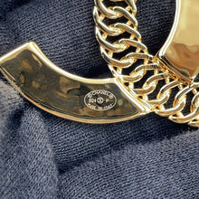将图像加载到图库查看器中,CHANEL CC Logo Brooch GoldABC895-B15949-NV807 Metal Rhinestone