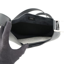 Load image into Gallery viewer, HERMES Alson Slim Black Togo Leather Swift Leather