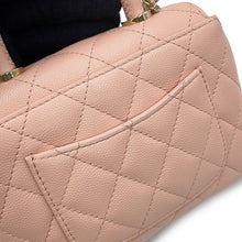 Load image into Gallery viewer, CHANEL Coco handle Light PinkAP4244 Caviar Leather Size Mini mini