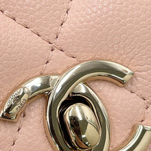 Load image into Gallery viewer, CHANEL Coco handle Light PinkAP4244 Caviar Leather Size Mini mini