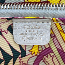 Load image into Gallery viewer, HERMES Azap Long Silk In La Patisserie Française Blue Brum Swift Leather