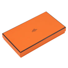 Load image into Gallery viewer, HERMES Azap Long Silk In La Patisserie Française Blue Brum Swift Leather