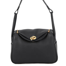 将图像加载到图库查看器中,HERMES Lindy Black Taurillon Clemence Size 26