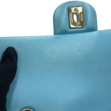 Load image into Gallery viewer, CHANEL Mini Matelasse Single Flap Single Chain Shoulder Bag Light Blue/MulticolorA69900-B15557-NT475 Lambskin Size 20