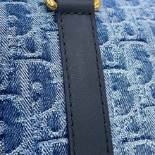 将图像加载到图库查看器中,Dior Dior Groove 20 BlueM1364UDCE_M49E Denim Leather Size Small