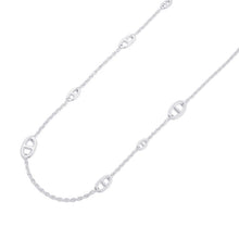 Load image into Gallery viewer, HERMES Chaine d'Ancre Farandole Necklace Size 80 SV925