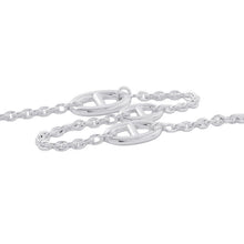 Load image into Gallery viewer, HERMES Chaine d'Ancre Farandole Necklace Size 80 SV925