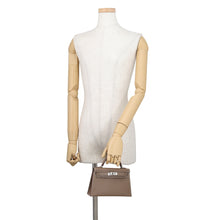 将图像加载到图库查看器中,HERMES Mini Kelly 2 (outside) Etoupe Epsom