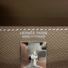 将图像加载到图库查看器中,HERMES Mini Kelly 2 (outside) Etoupe Epsom