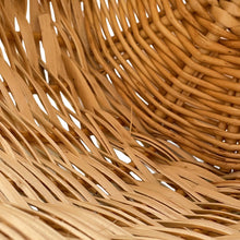 Load image into Gallery viewer, CELINE Bucket bag Beige/Brown Raffia Leather
