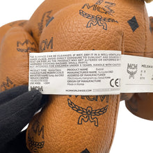 Load image into Gallery viewer, MCM Rabbit Doll Plush Toy Brown PVC Leather