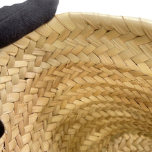 Load image into Gallery viewer, CELINE Classic Panier Beige/Brown Raffia Leather