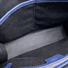 Load image into Gallery viewer, MCM 2WAYBag Navy Leather