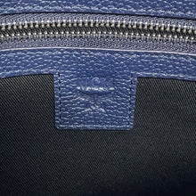 Load image into Gallery viewer, MCM 2WAYBag Navy Leather