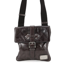 Load image into Gallery viewer, DOLCE&GABBANA Cross Body Bag Dark Gray Leather