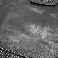 Load image into Gallery viewer, JIMMY CHOO Studded Clutch Bag Black Leather