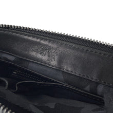Load image into Gallery viewer, JIMMY CHOO Studded Clutch Bag Black Leather