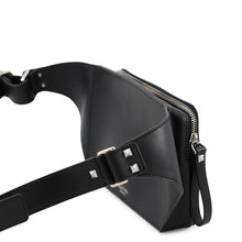 Load image into Gallery viewer, Valentino Garavani VLTN Logo Crossbody Bag Black/WhiteVY2B0A10WJW Leather