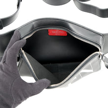 Load image into Gallery viewer, Valentino Garavani VLTN Logo Crossbody Bag Black/WhiteVY2B0A10WJW Leather