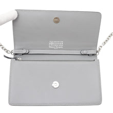 Load image into Gallery viewer, Maison Margiela Glitter Chain Wallet Silver/Gray Leather