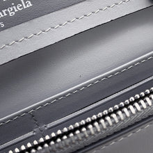 Load image into Gallery viewer, Maison Margiela Glitter Chain Wallet Silver/Gray Leather