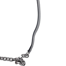 Load image into Gallery viewer, Maison Margiela Glitter Chain Wallet Silver/Gray Leather