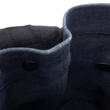 Load image into Gallery viewer, PRADA Denim tote Blue/Black1BG356 Cotton Leather