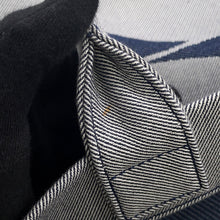 Load image into Gallery viewer, BURBERRY Square Horse Logo Tote Bag Gray/Navy8080749 Canvas