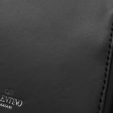 Load image into Gallery viewer, Valentino Garavani Logo Shoulder Bag Black/White3Y2B0943WJW Leather
